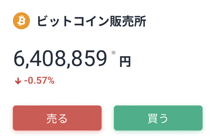 仮想通貨の販売所